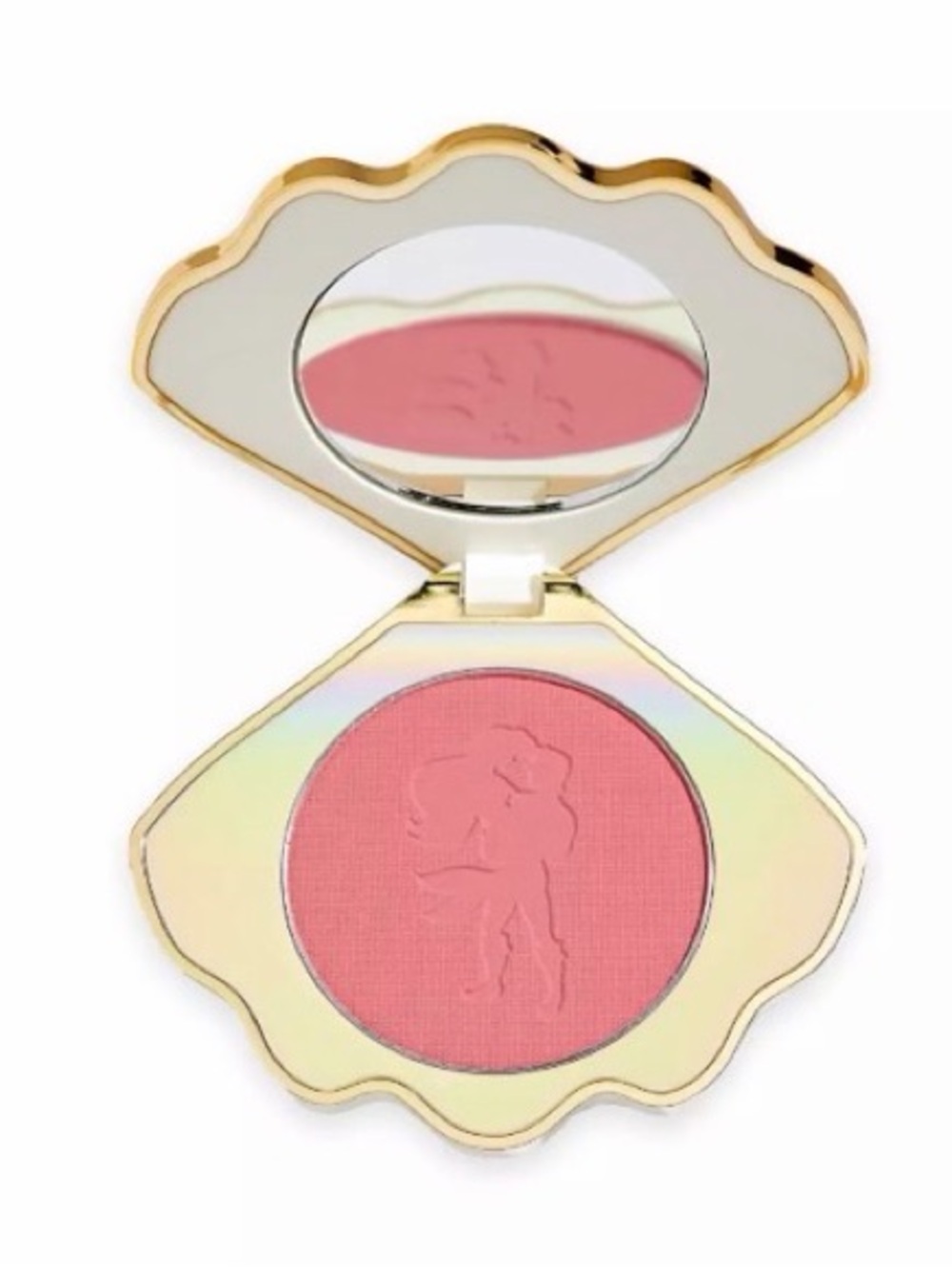 Disney Shell Compact Pressed Blush - Coral Pink